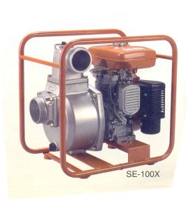 Koshin Water Pump SE-100X, 4.0KW, Petrol, Made in Japan.