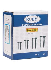 900-Piece Gypsum Fine Thread Screw Set Grey 1.1/4 x 6 inch