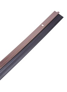 Door Bottom Insect and Dust Seal Rubber 1 Meter Brown