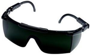 Protective Glass, Safety Goggles, Smoke Hawk Dark - Ryder Dark