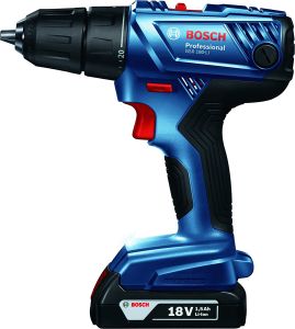 Bosch Cordless Drill Machine, 18V, 2 x 1.5Ah