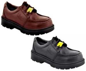 EXECUTIVE SAFETY SHOES,Metal Free - Black