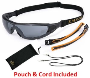 Protective Glass, Safety Goggles, 

Tactical Spoggle Smoke- PREMIUM PLUS (Origin  - Taiwan)