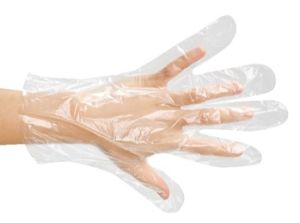 HDPE Glove, 0.6g, Transparent.Unit : Bag (100 Pc/Bag)