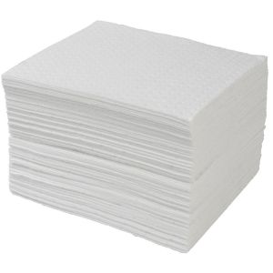 OIL ABSORBENT PADS (100 Pieces)
15" x 17" - - Origin USA