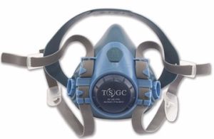 Respire 4 Silicone Reusable Half Face Piece Respirator.