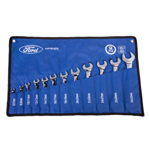 Ford Double Open Spanner Set, 12 Pcs -FHT-EI-075 