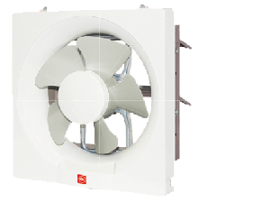 KDK 8 Inch Auto Shutter Exhaust Fan, 325CFM, Wall Mount - 20AUHT