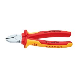 Knipex Diagonal Cutter VDE 1000V , 180 mm - KPX-7006180