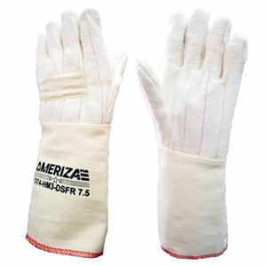 FR Cotted Temprature Resistance Cotton Gloves. (Made in Pakistan)