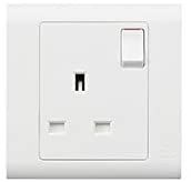 MK 13A 1G SP SWITCHED SOCKET - MV2757WHI