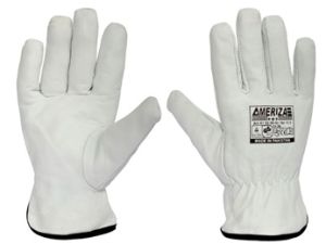 FULL GRAIN AB GRADE DRIVER FREEZER GLOVES WITH FLEECE LINING (MADE IN PAKISTAN).