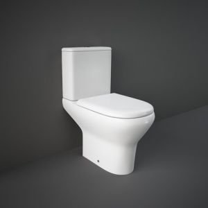 RAK Compact Water Closet, S-Trap, White