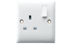 RR 13A Single Switch Socket Outlet- W3001