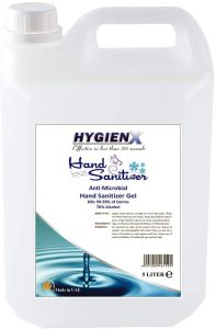 Hygienx Hand Sanitizer Gel  5 ltr