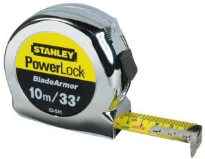 Stanley Powerlock Measuring Tape, 10 Mtr - 33-463