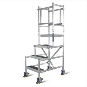 Topman Podium Scaffolding, AMPS2, Aluminium, 2 Mtrs, 2 Steps