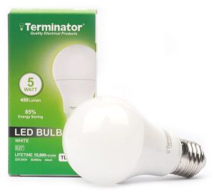 Terminator LED Bulb 5W Day Light E27 - TLEDB-5W ESMA APPROVED