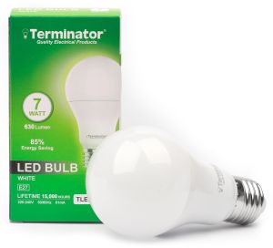 Terminator LED Bulb 7W Day Light E27 - TLEDB-7W ESMA APPROVED