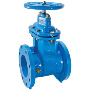 DUCTILE IRON GATE VALVE DN 50, PN16, RESILIENT  SEATED FLANGE , NRS-BS5163B-RW, BRAND - WATTS