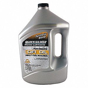 Conventional 2-Cycle Engine Oil, 1.1 gal. Bottle, SAE Grade: Not Specified, Amber