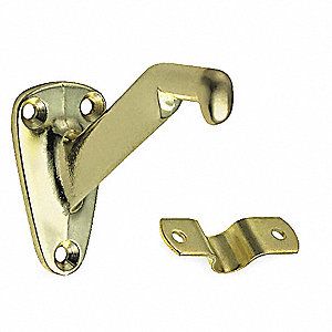 Handrail Bracket, Brass