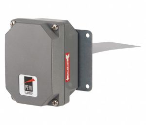 Air Flow Switch, SPDT, Paddle Size 2-1/8" x 6-7/8", Max. Ambient Temp. 104°F, 2000 fpm