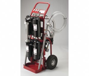 Pneumatic Filter Cart with 3 Max. Flow GPM