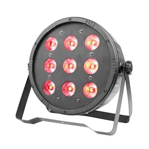 GBGS Par Can Light 9 RGBW LED 7/5CH DMX512 DJ Stage Lighting 