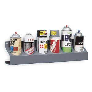 Gray Steel Can Caddy, 21-1/2" Width