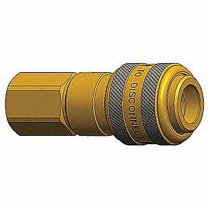 Brass Industrial Quick Coupler Body