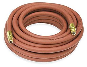 50 ft. Air Hose, Pneumatic Hose Max. Pressure: 300 psi, Red