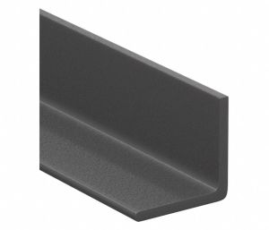 Angle, ISOFR, Gray, 1/4Tx1 1/2 In Legs, 5 Ft