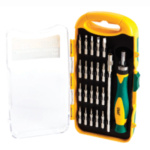 UKEN RATCHET SCREW DRIVER SET-22 PCS 4"(4X28MM) - U6008