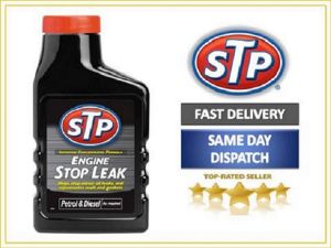 STP Engine Stop Leak (Petrol and Diesel) : Helps Stop Minor Oil leaks 300 ML (6 UNIT PER BOX)